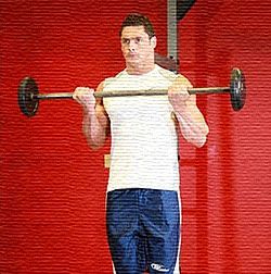 Curl de bíceps con barra | Masculino Curl de bíceps con barra | Masculino