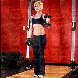 Curl de Biceps Alterno tipo Martillo | Femenino Curl de Biceps Alterno tipo Martillo | Femenino