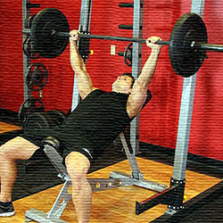 Press de banco inclinado | Masculino Press de banco inclinado | Masculino