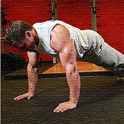 Flexiones de brazos en el suelo | Masculino Flexiones de brazos en el suelo | Masculino