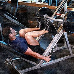 Prensa de piernas inclinada | Masculino Prensa de piernas inclinada | Masculino