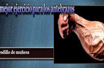 Ejercicio para los antebrazos