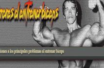 Errores al entrenar bíceps