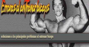 Errores al entrenar bíceps