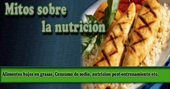 Mitos sobre la alimentación