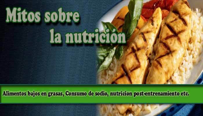 Mitos sobre la alimentación