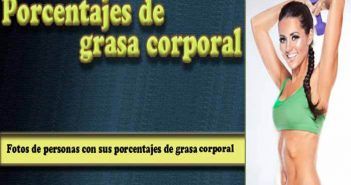 Porcentajes de grasa corporal