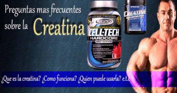 Preguntas frecuentes sobre la creatina