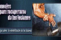 Consejos para recuperarse de las lesiones