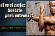 Entrenar por la tarde