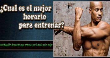 Entrenar por la tarde